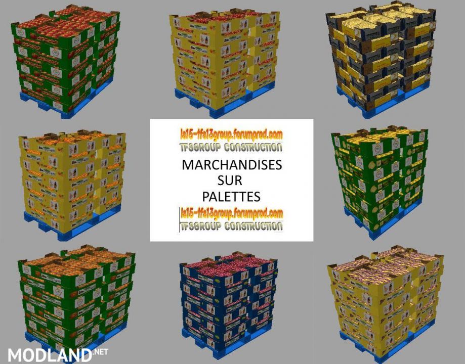 TFSG PALETTES DE FRUITS PRIMEURS