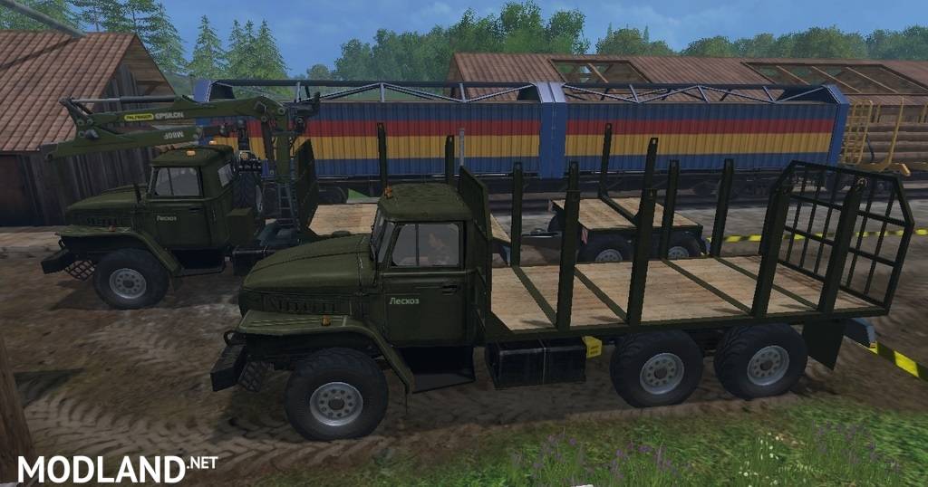 URAL Timber Trucks Pack