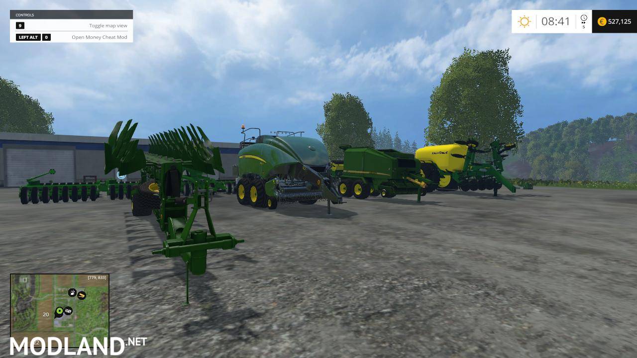John Deere Implements and Tools Pack