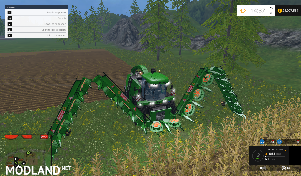 Krone Big X & Kemper Cutter
