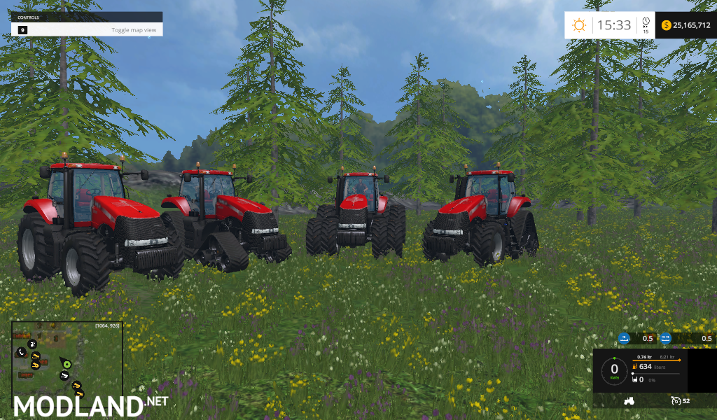 Cae IH Magnum 380 4 Pack