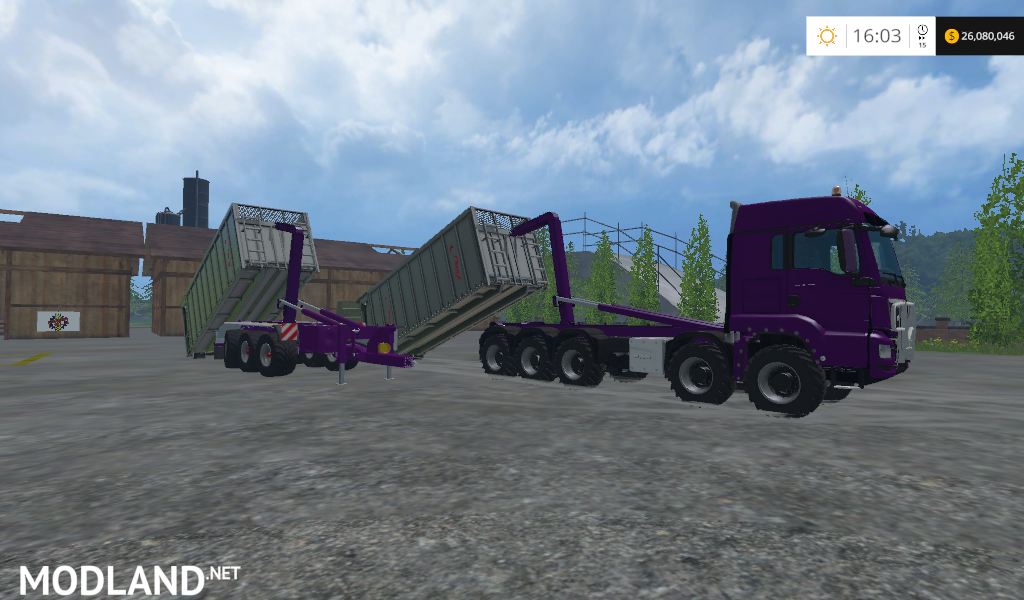 MAN HKL Truck and Trailer