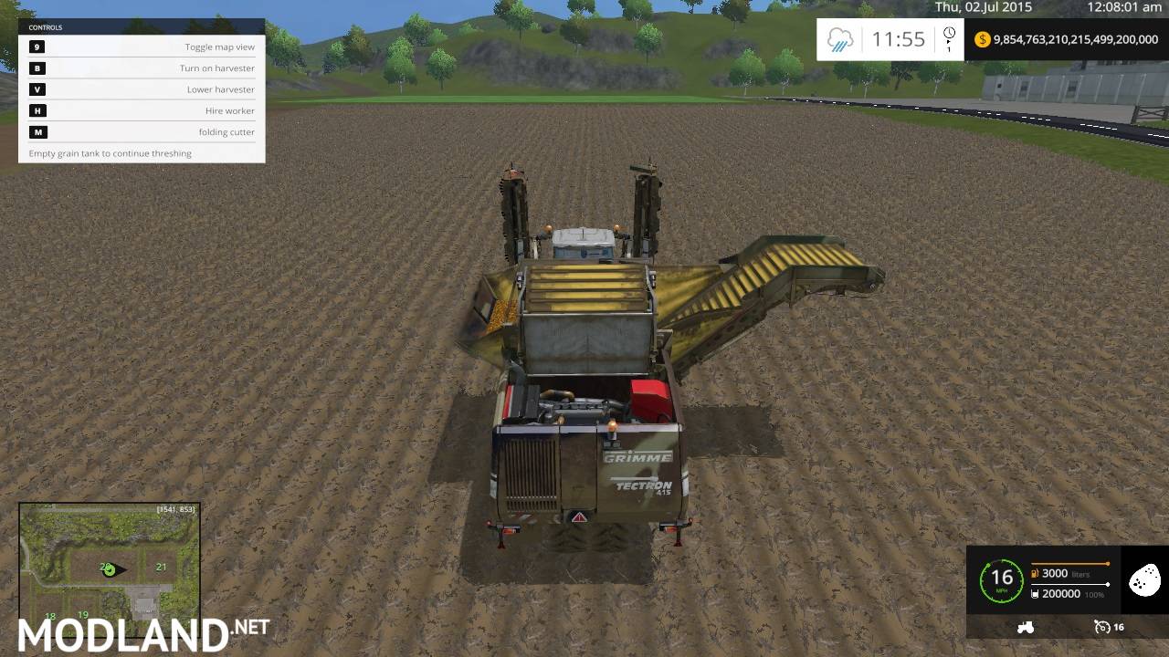 Camoflage Grimme PACK 4