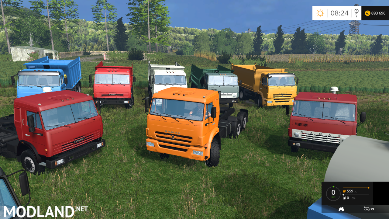 KamAZ and Trailer Pack