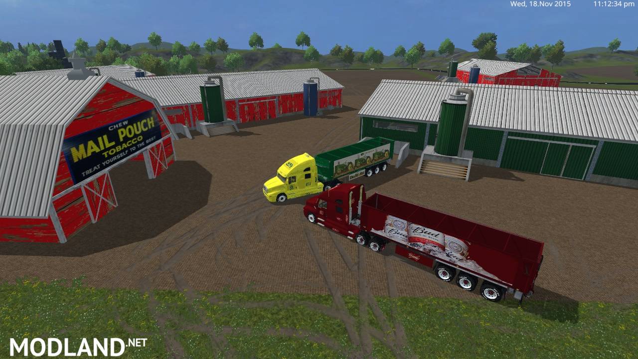 3 Pack of Placeable Barns