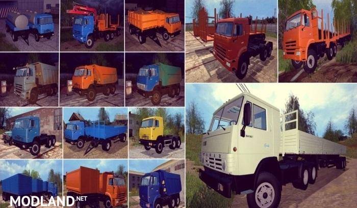 Kamaz Trucks Pack