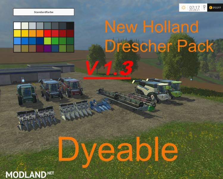 New Holland Drescher Pack