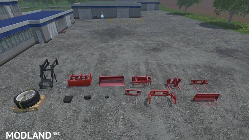 Steyr 8090 SK2 Equipment Pack