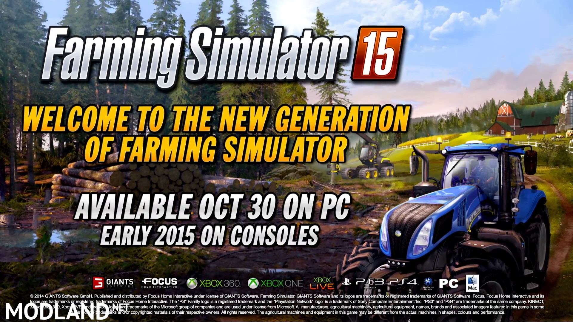 Análise Farming Simulator 15 (Playstation 3)