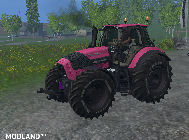 Deutz Fahr 7250 The Beast Pink Edition