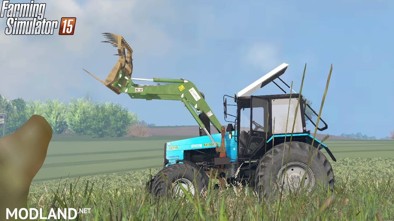 Belarus 1221 + Laumetris loader