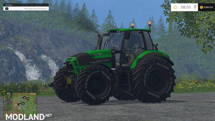Deutz Fahr TTV 7250 Grean Beast
