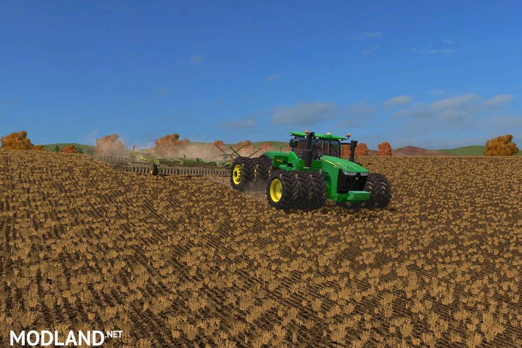 John Deere 9620R Triples