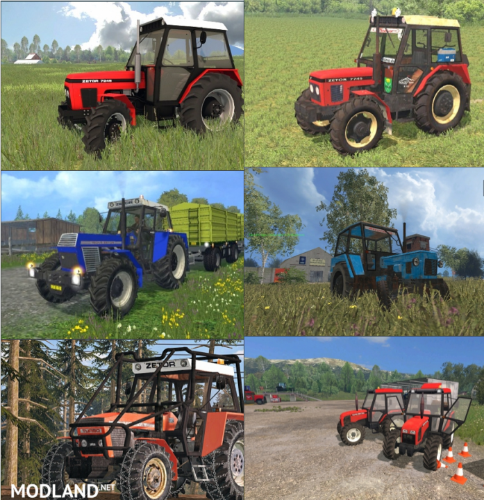 Zetor Mega Pack Tractors