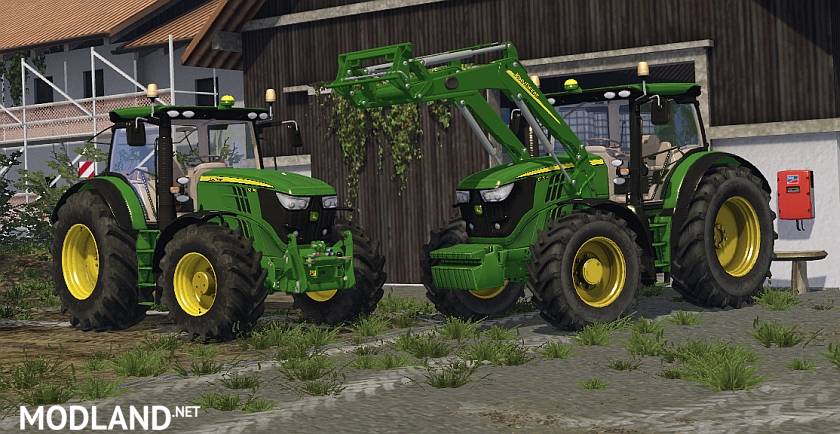 John Deere 6R FL Pack (Ploughing Spec)