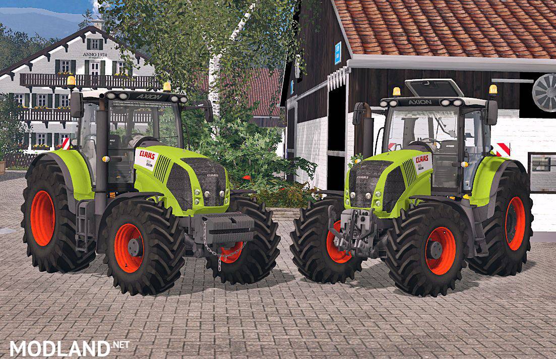 Claas Axion 850 v2.0 Pack