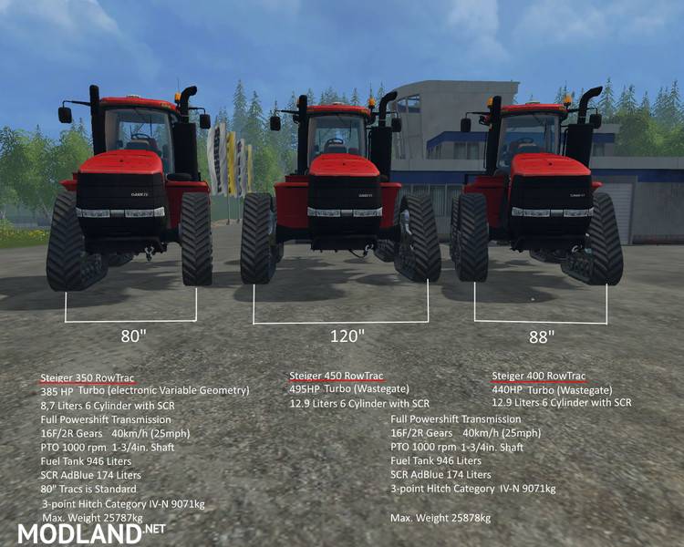 CASE IH RowTrac Pack