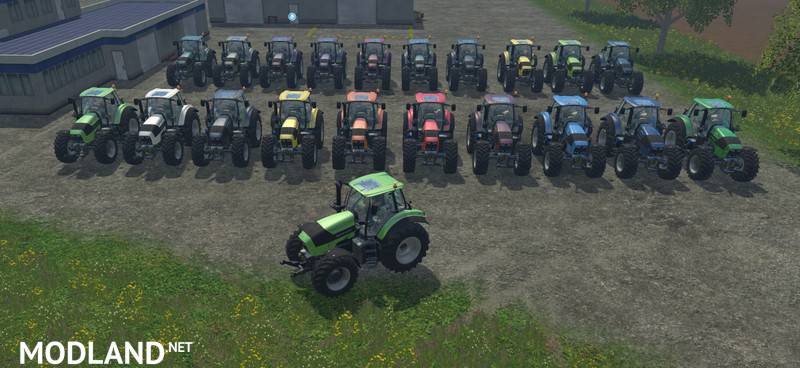 Deutz Fahr 7250 TTV Fl v 2.0 Wheels Pack