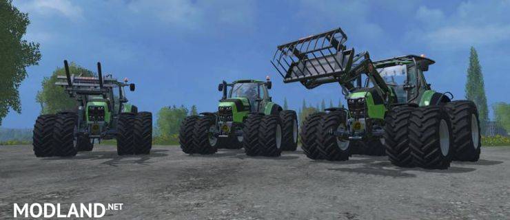 Deutz Fahr 7250 TTV Fl v 2.0 TwinWheels Pack
