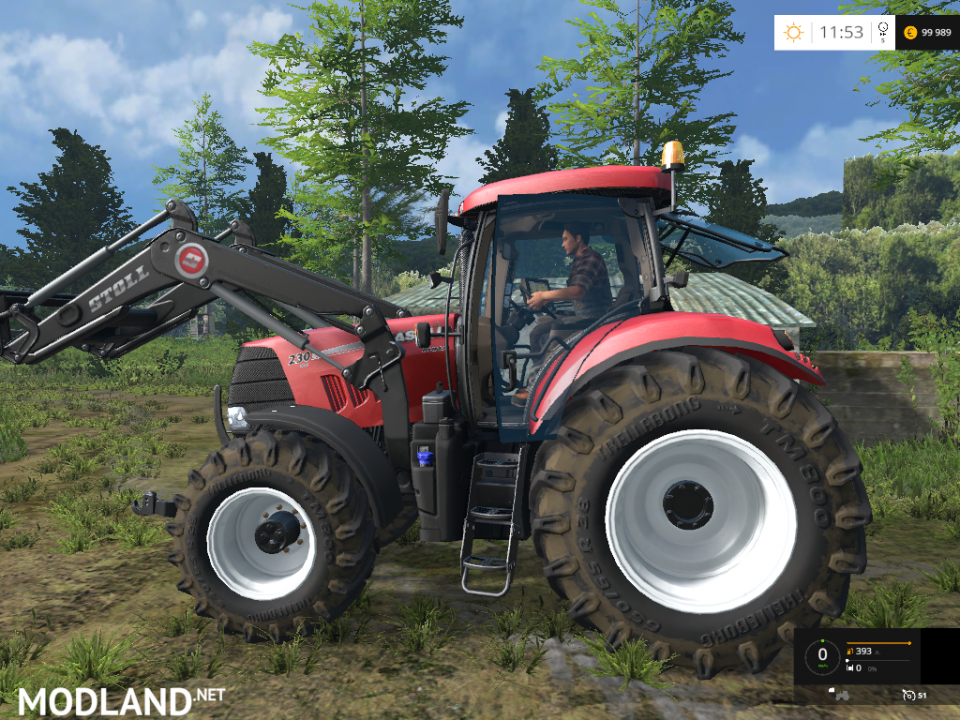 Case Puma 230 Cvx FL V 2.4 Reifen Fix Rot