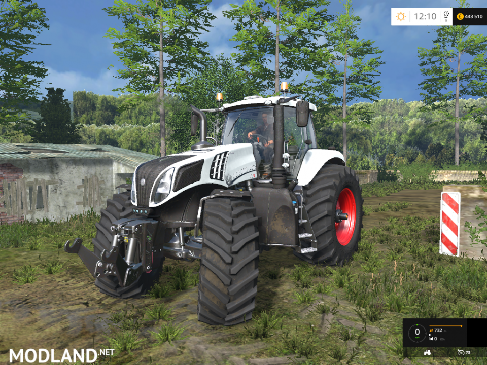 New Holland T8 Ultra White