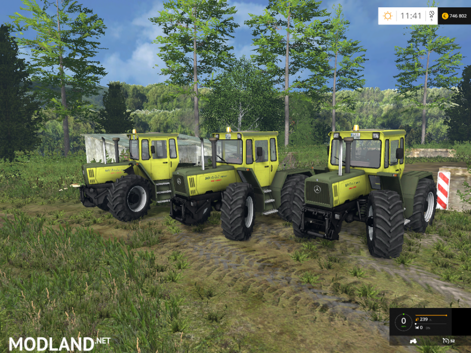 Mercedes-Benz Trac 1800 Pack