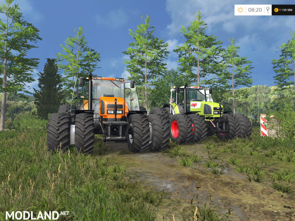 Renault Ares 735 RZ & Claas Ares 816