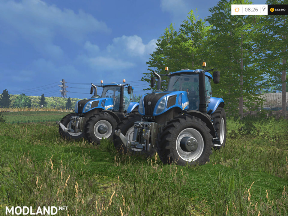 NewHolland T8 tier4b