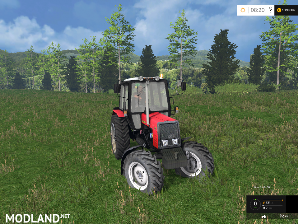 MTZ-892 Belarus Red