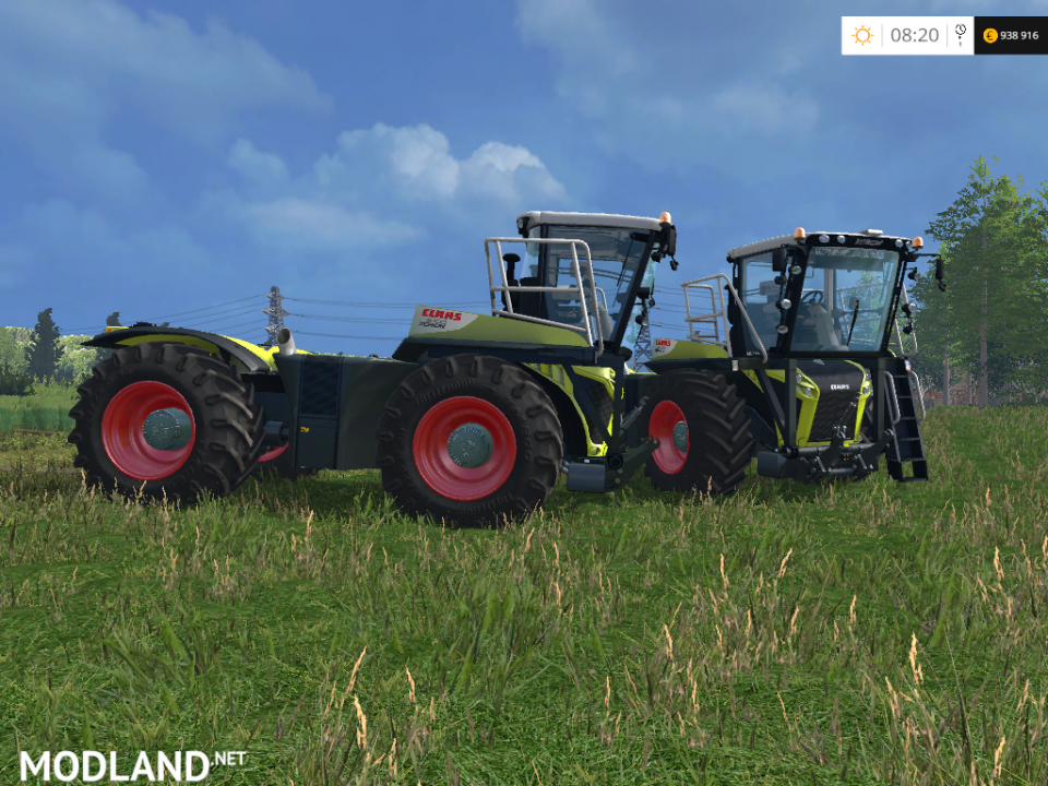 Claas Xerion 4000 Saddle Trac v 0.8 Beta
