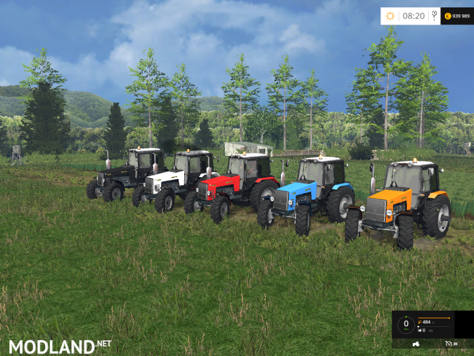 MTZ Belarus 1221 v 2.0 Multicolor