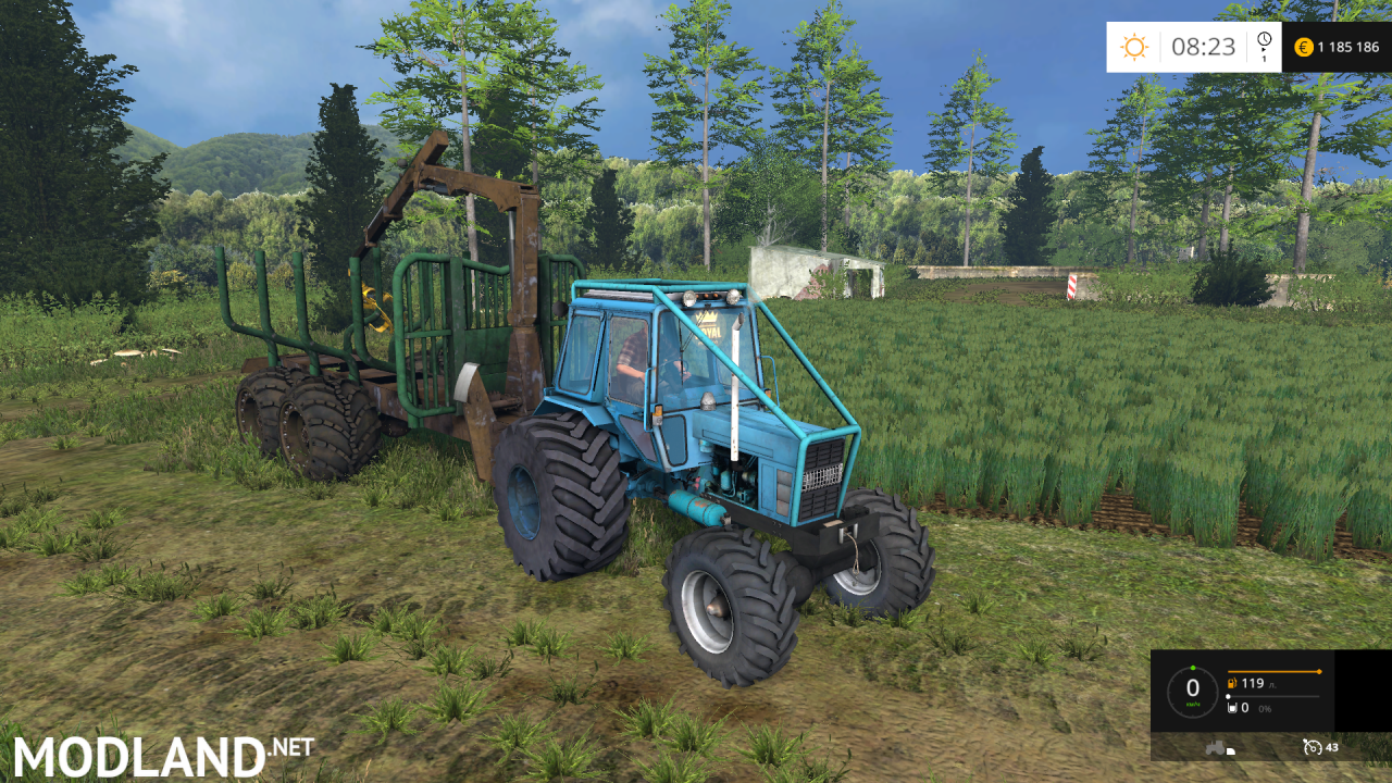 MTZ-82 + trailer MISKINE