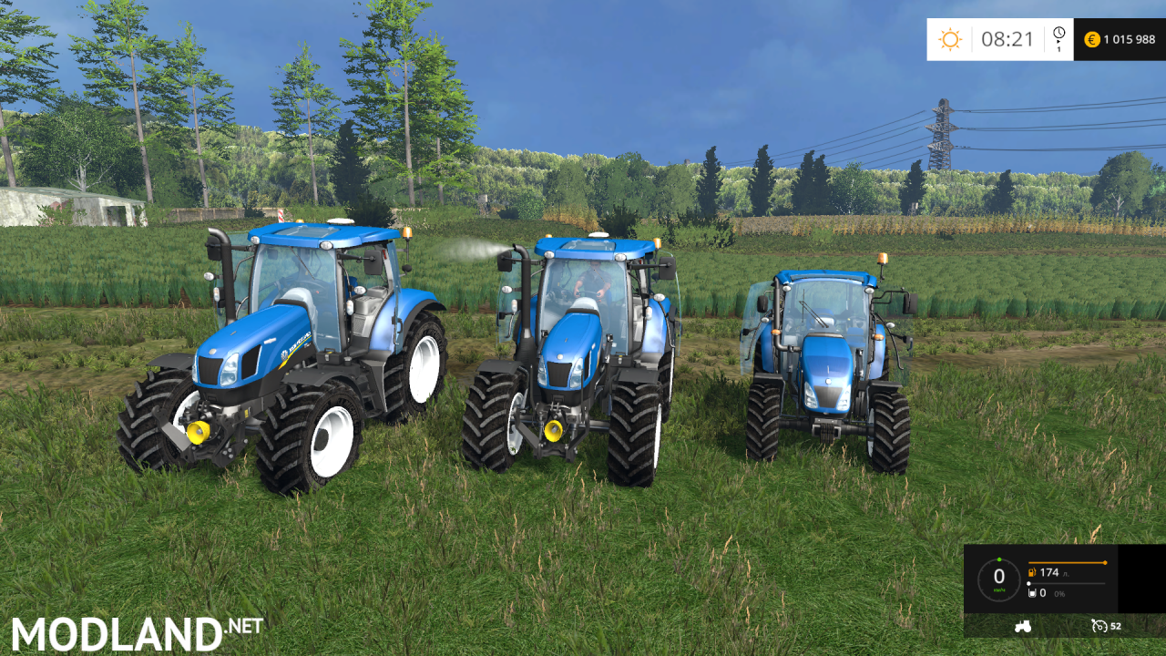 New Holland Pack t7.210 - t6.160 - t4.95