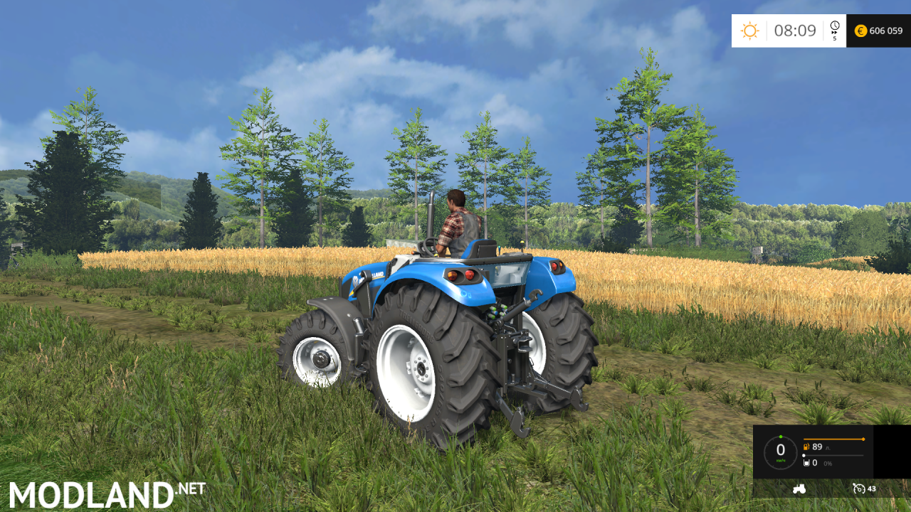 New Holland T4 no roof