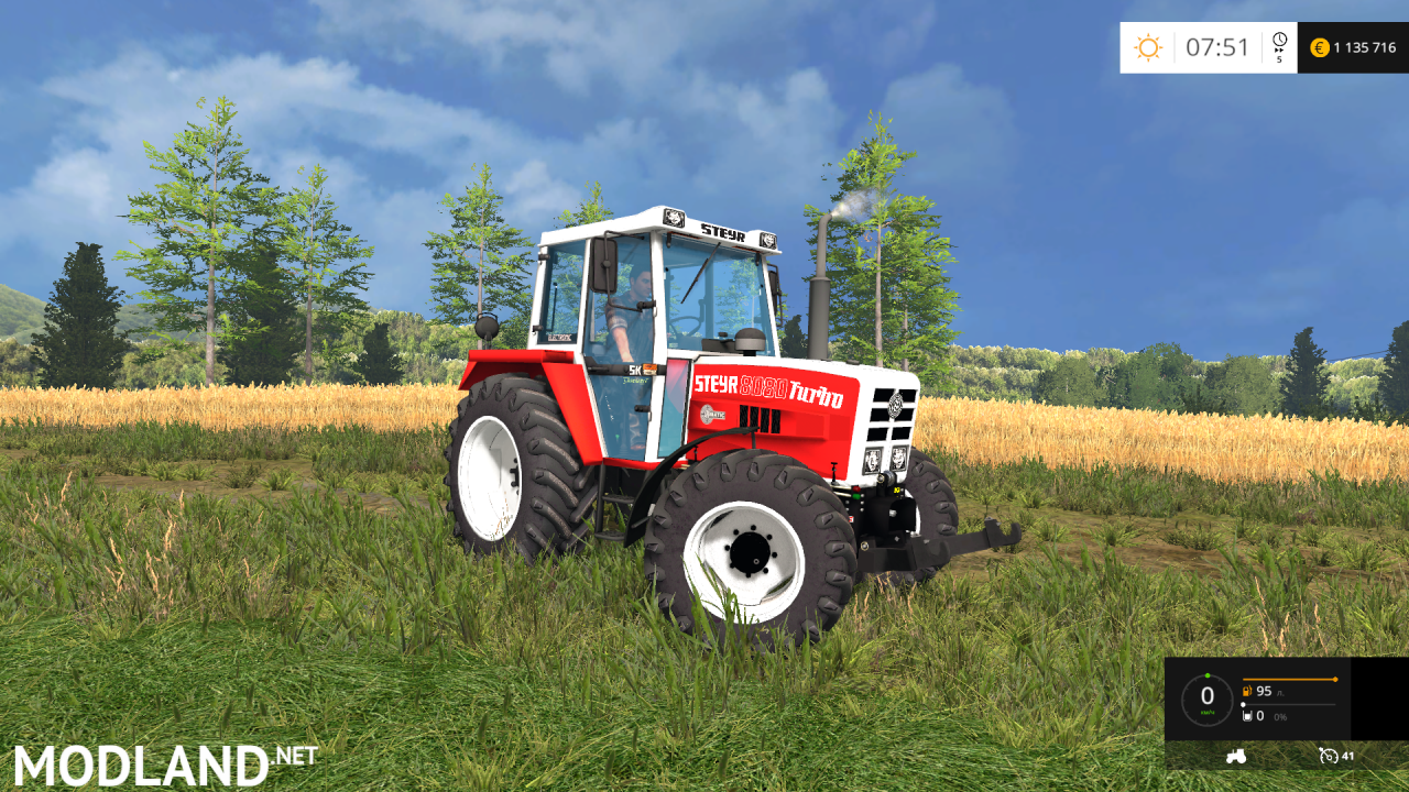 Steyr 8090a Turbo SK2 Electronic