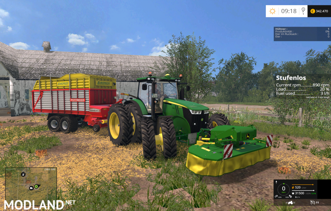 John Deere 7290R US