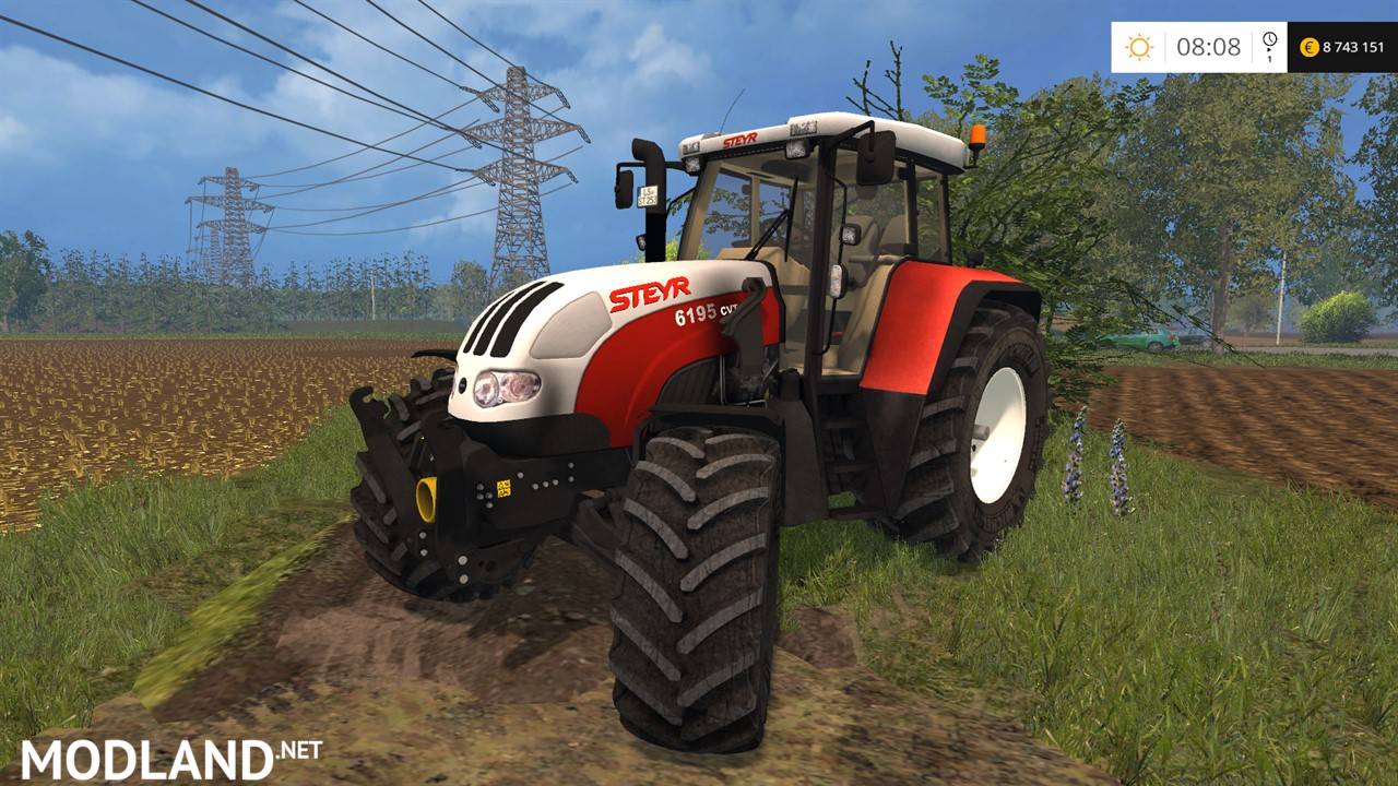 Steyr Cvt 6195