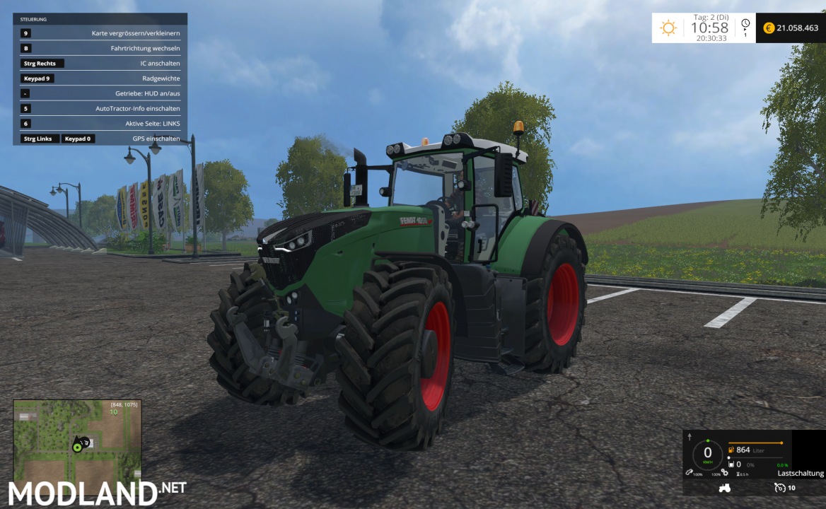 Fendt Vario 1050 Real Scale and Data