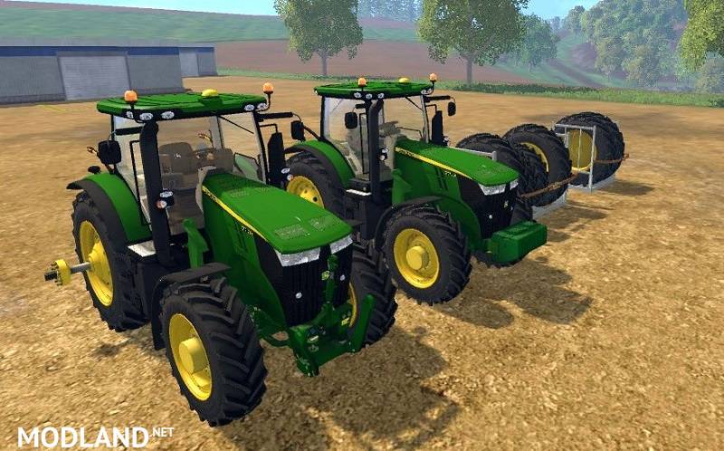 John Deere 7R LOADER WITH DUALS