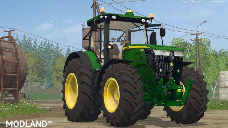John Deere 7310R + 