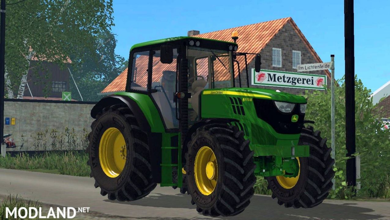 John Deere 6115M Weight