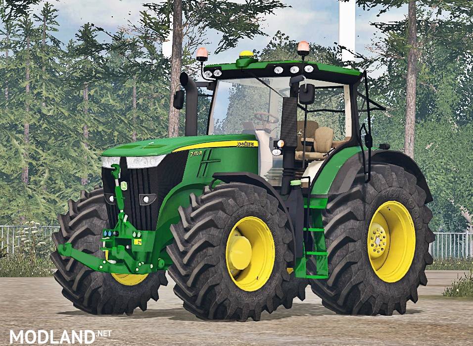  John Deere 7310R Washable