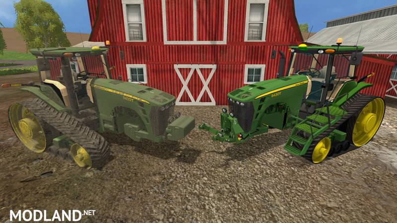 John Deere 8430T v 2.0 USA Dirt