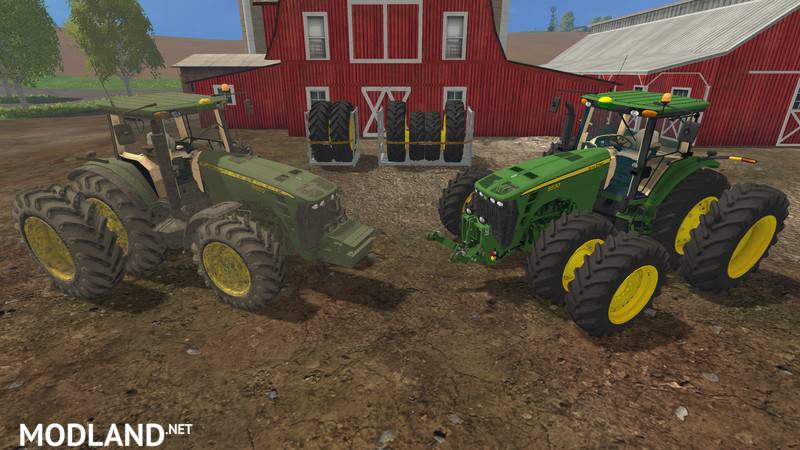 John Deere 8530 v 4.0 European Dirt