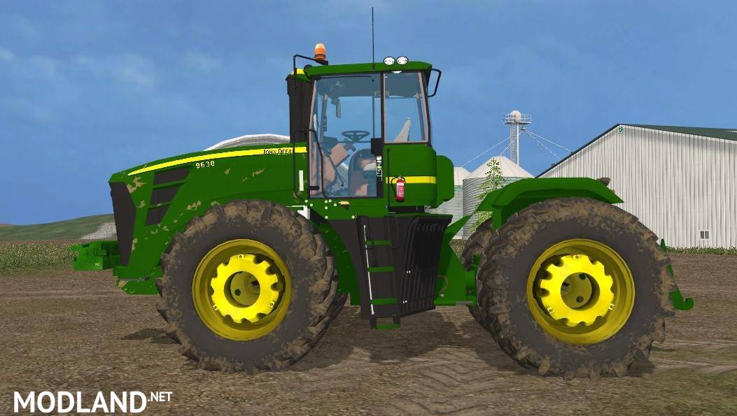 John Deere 9630 Selectable Wheels