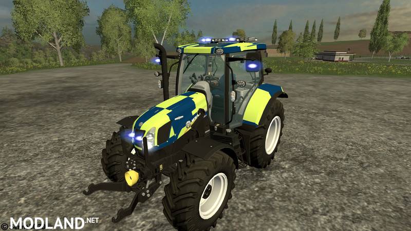 New Holland T6.160 police version
