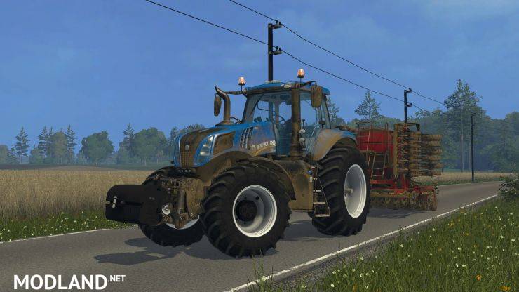 New Holland T8.435 + Weight