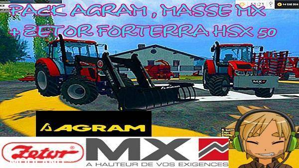 PACK AGRAM MX ZETOR FORTERRA HSX