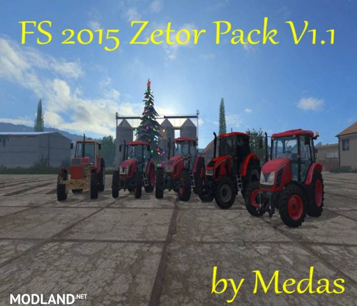 FS 2015 Zetor Pack by Medas