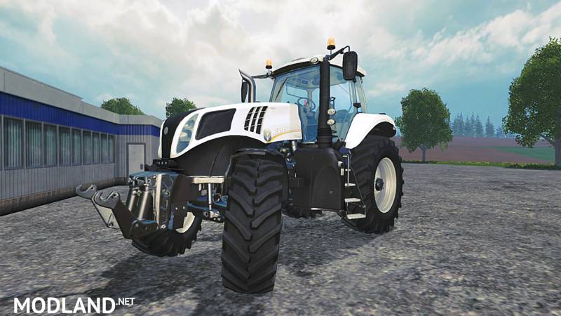 New Holland T8 435 White Special Paint